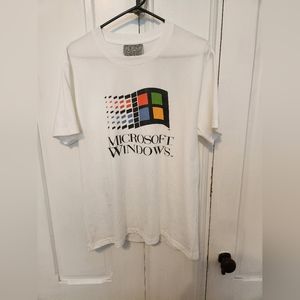Microsoft windows t shirt